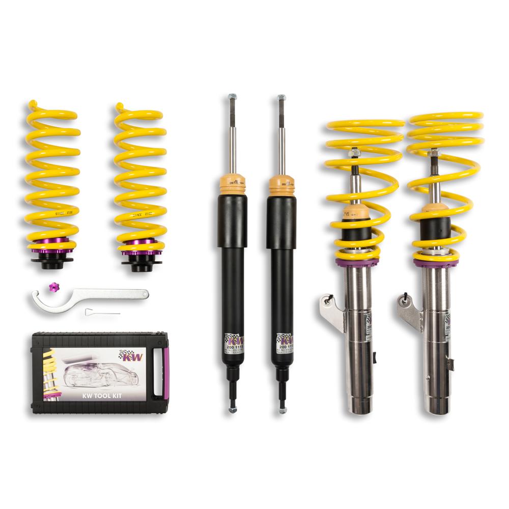 KW Coilover Kit V1 for 09/2006+ BMW 3 Series Coupe (E92) (316d, 316i, 318d +12 more)