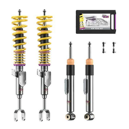 KW Coilover Kit V1 for 04/2010+ BMW 5 Series Touring (F11) (518d, 520d, 520i +8 more)
