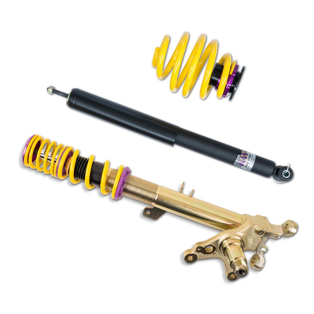KW Coilover Kit V1 for 07/1986-01/1992 BMW 3 Series Convertible (E30) (FA Struts With KW Spindles) (M3 2.3, M3 EVO I 2.3, M3 EVO II 2.5)