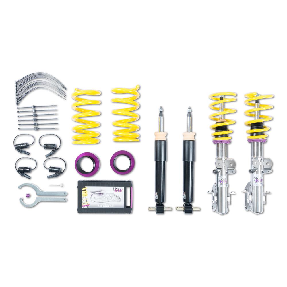 KW Coilover Kit V1 for 11/2017+ Ford Mustang Coupe w/ Deactivation For Electronic Dampers (2.3 EcoBoost, 3.7 V6, 5.0 +6 more)
