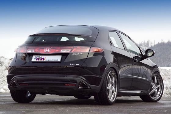 KW Coilover Kit V1 for 02/2006-01/2012 Honda Civic VIII Hatchback (FN, FK) [10250017]