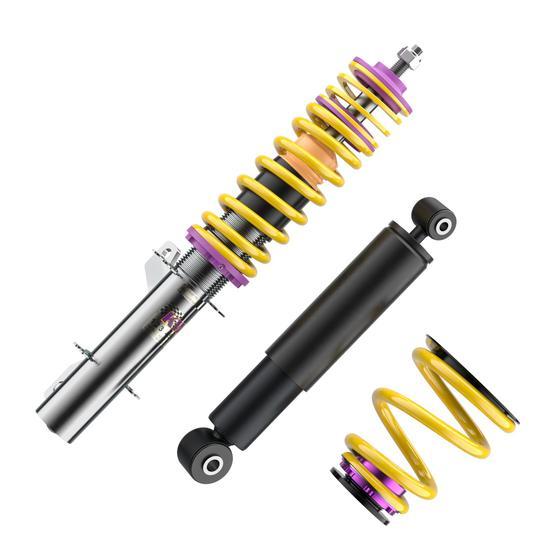 KW Coilover Kit V1 for 10/1998-05/2003 Audi A3 (8L1) (1.8T quattro, 1.9 TDI quattro, S3 quattro +9 more)