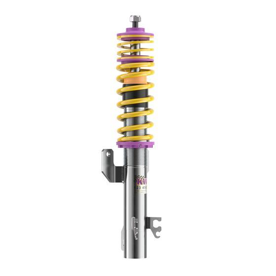 KW Coilover Kit V1 for 06/2008+ Seat Ibiza Mk IV Sportcoupe (6J1, 6P5) w/ Deactivation For Electronic Dampers - Volkswagen Polo (6R) (1.0 TSI, 1.2 TDI, 1.2 TSI +14 more)