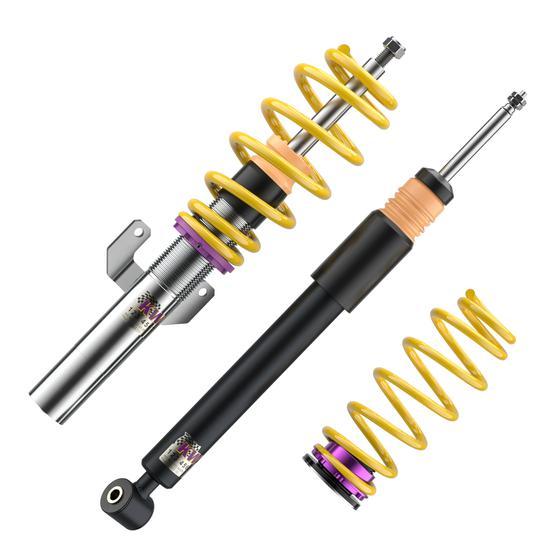 KW Coilover Kit V1 for 12/2017+ VW Polo (AW1, BZ1) (25 TFSI, 30 TFSI, 35 TFSI +6 more)