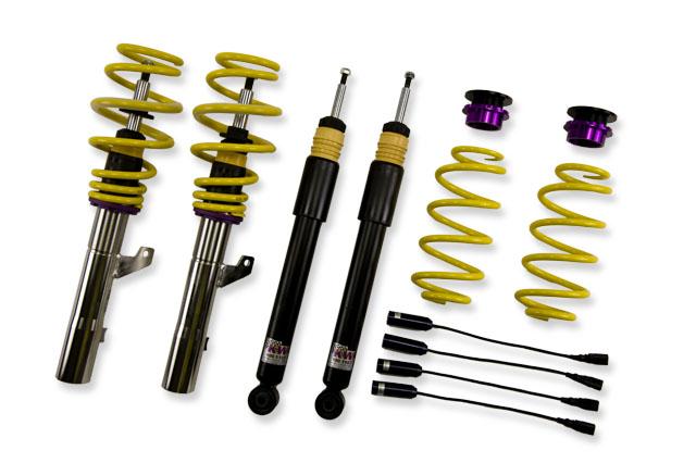 KW Coilover Kit V1 for 10/2008+ VW Golf VI (5K1) w/ Deactivation For Electronic Dampers (1.6 TDI, 1.8 TSI, 2.0 +4 more)