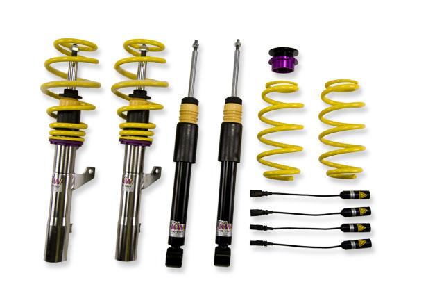 KW Coilover Kit V2 w/ Deactivation For Electronic Dampers - Audi A3 (8P), Audi TT (8J) (1.4 TFSI, 1.6 TDI, 1.8 TFSI +3 more)