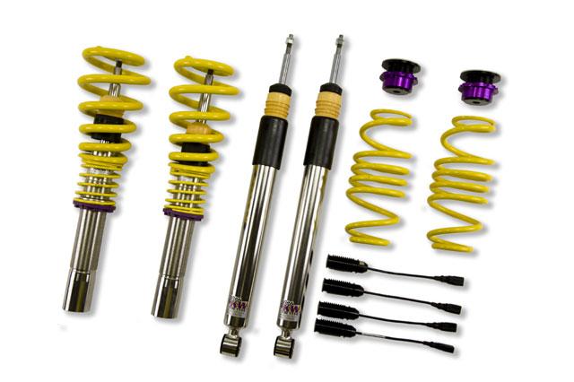KW Coilover Kit V2 w/ Deactivation For Electronic Dampers - Audi A4 (B8), Audi A5 (8T) (2.0 TDI, 2.0 TFSI, 2.0 TFSI quattro +4 more)