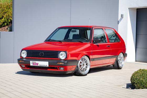 KW Coilover Kit V2 - Vw GOLF II (19E, 1G1), Vw JETTA II (19E, 1G2, 165) (1.0, 1.3, 1.3 Cat +14 more)