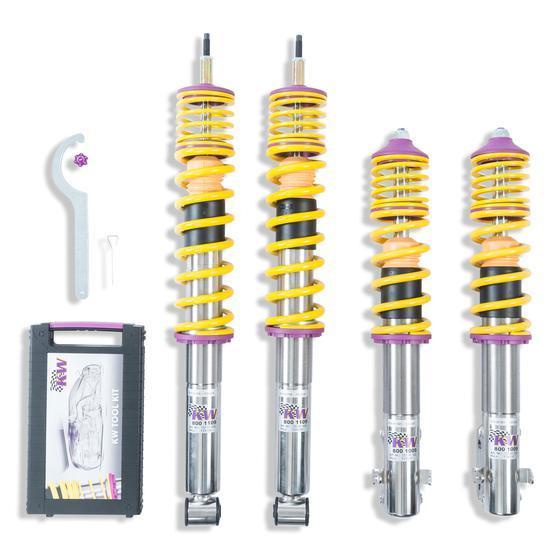 KW Coilover Kit V2 - Skoda SUPERB II (3T4), Skoda SUPERB II Estate (3T5) (1.4 TSI, 1.6 TDI, 1.8 TSI +4 more) (50mm front axle strut)