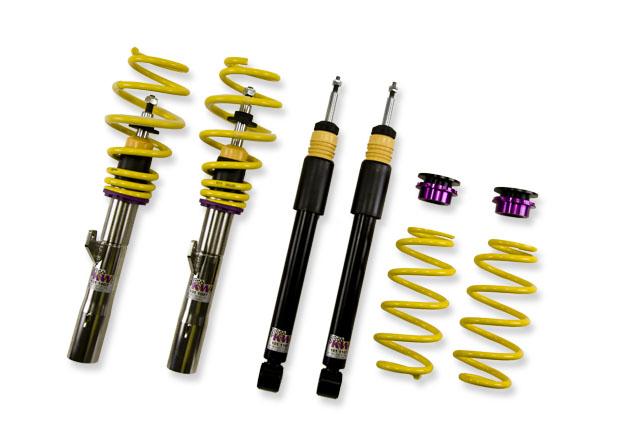 KW Coilover Kit V2 Comfort - Audi A3 (8P), Volkswagen Golf (1K) (2.0 TDI, GTI, 2.0 TDI Comfortline +1 more)