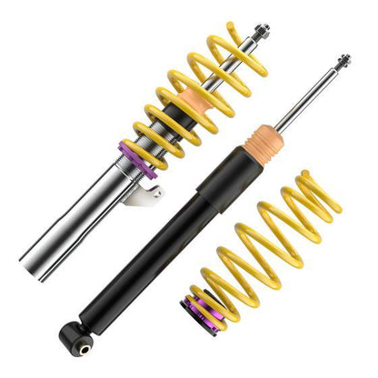 KW Coilover Kit V2 Comfort - Audi A3 Convertible (8V), Seat LEON ST (5F8) +3 more (1.5 TFSI, 1.6 TDI, 1.8 TFSI +15 more)