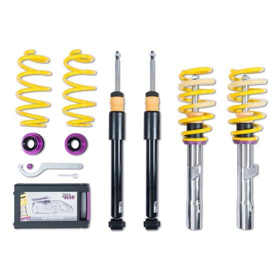 KW Coilover Kit V2 Comfort - Volkswagen Jetta (A5) (118TSI, 125TSI, 2.0 FSI) (50mm front axle strut)