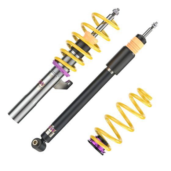 KW Coilover Kit V2 Comfort - Audi A3 (8V), Audi Q2 (GA), Volkswagen Passat (3C)