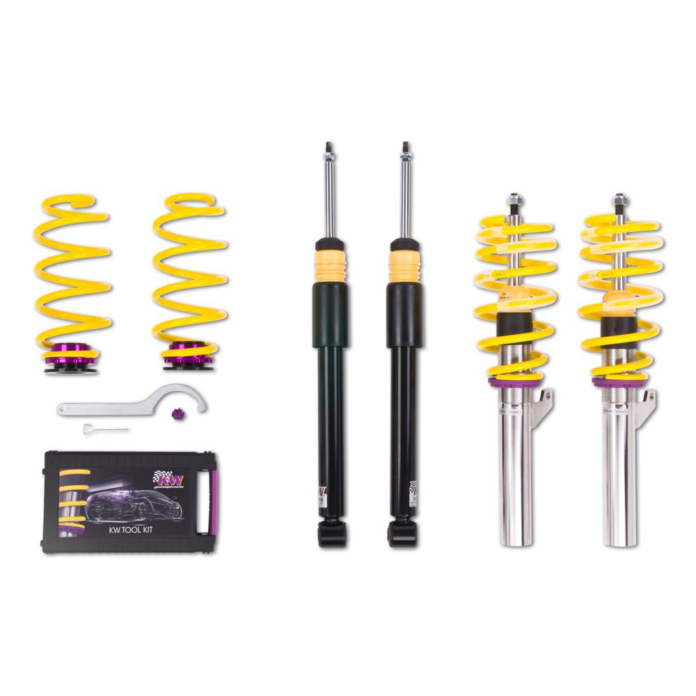 KW Coilover Kit V2 Comfort - Audi A3 (8V), Audi A3 Saloon (8V) +6 more (1.6 TDI, 1.8 TFSI, 2.0 TDI +14 more)