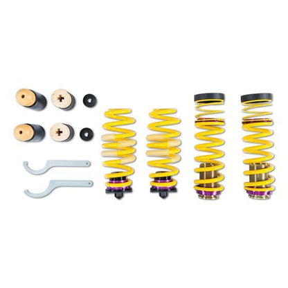 KW Height Adjustable Spring Kit - Audi A4 (B9) (RS 4) (48.5mm front axle strut, not for electronic damping)