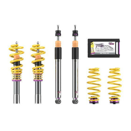 KW Coilover Kit V3 w/ Deactivation For Electronic Dampers - Audi A4 Avant (B8)