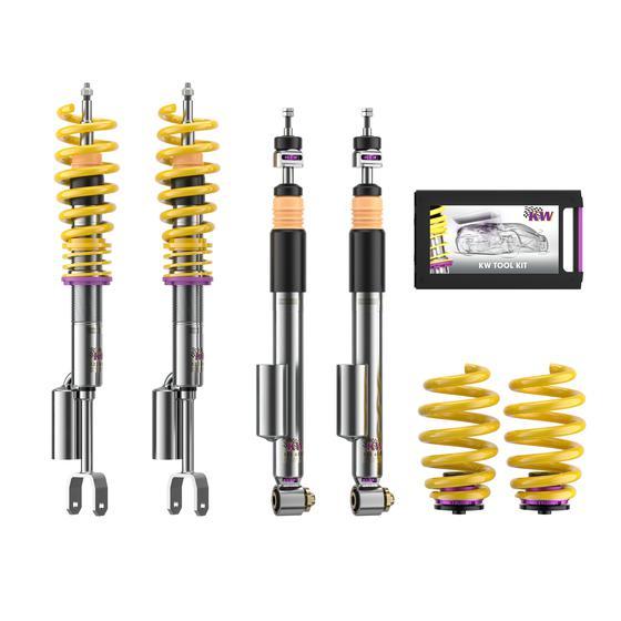 KW Coilover Kit V3 w/ Deactivation For Electronic Dampers - Audi A6 (C6)