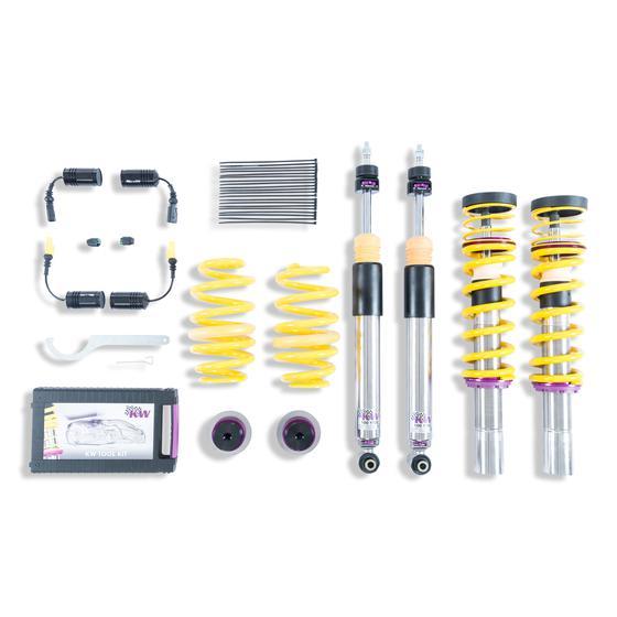 KW Coilover Kit V3 w/ Deactivation For Electronic Dampers - Audi A4 (B9), Audi A5 (F5) (45 TFSI, 35 TFSI, 40 TFSI)