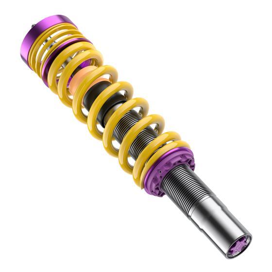 KW Coilover Kit V3 w/ Deactivation For Electronic Dampers - Audi A4 (B9) (RS 4)