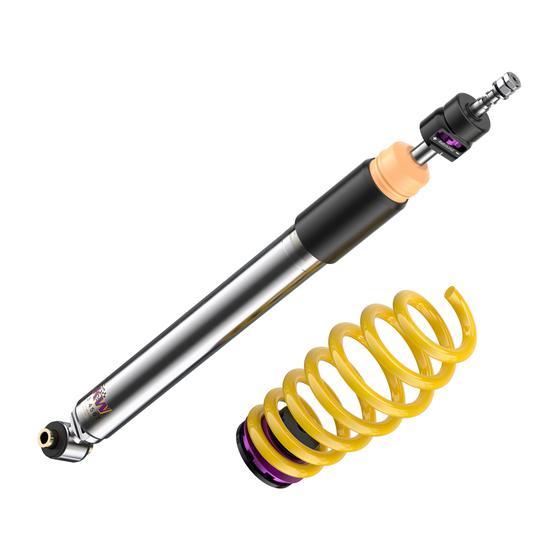 KW Coilover Kit V3 - Audi A6 Avant (F2), Audi A7 Sportback (F2) (30 TDI Mild Hybrid, 35 TDI Mild Hybrid, 35 TDI MILD HYBRID +5 more) (53mm front axle strut, electronic dampers must be deactivated)