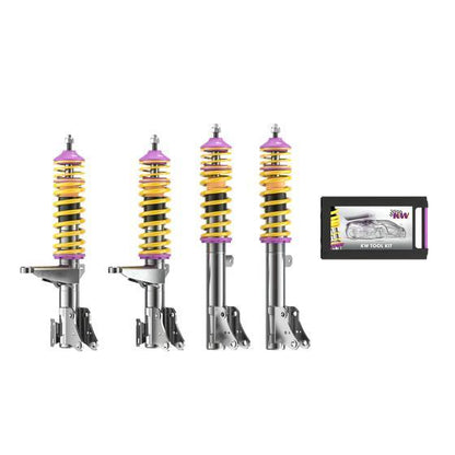 KW Coilover Kit V3 - Audi 80 (B3), Audi 90 (B3) +1 more (1.8 E quattro, 1.8 quattro, 1.8 S quattro +10 more) [35210913]