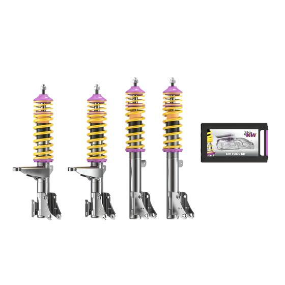 KW Coilover Kit V3 - Audi 80 (B3), Audi 90 (B3) +1 more (1.8 E quattro, 1.8 quattro, 1.8 S quattro +10 more) [35210913]