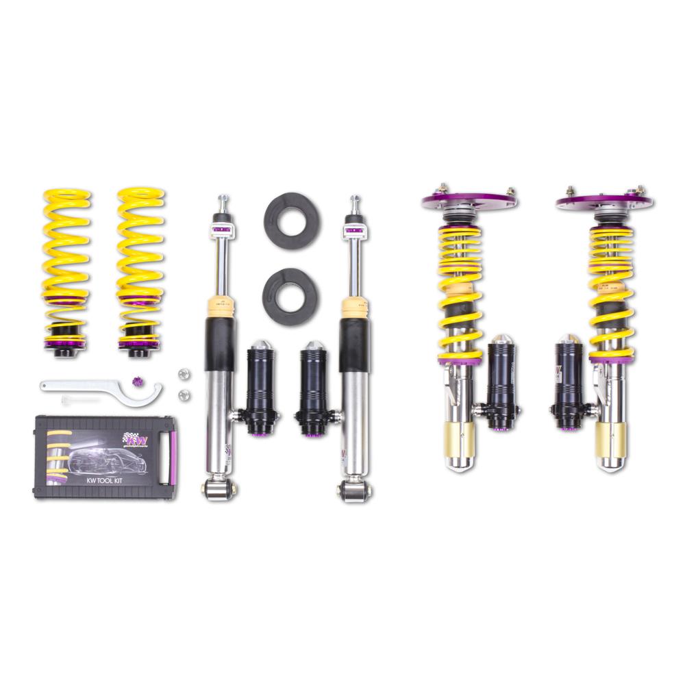 KW Coilover Kit V3 Clubsport w/ Top Mounts - BMW 1 Series (F20), BMW 3 Series (F30), BMW 4 Series (F32)