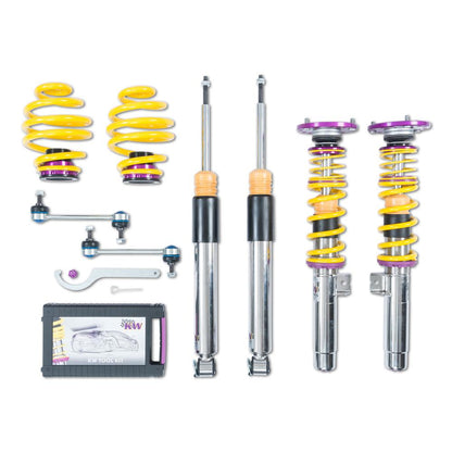 KW Coilover Kit V3 Clubsport w/ Top Mounts - BMW 3 Series (E46)