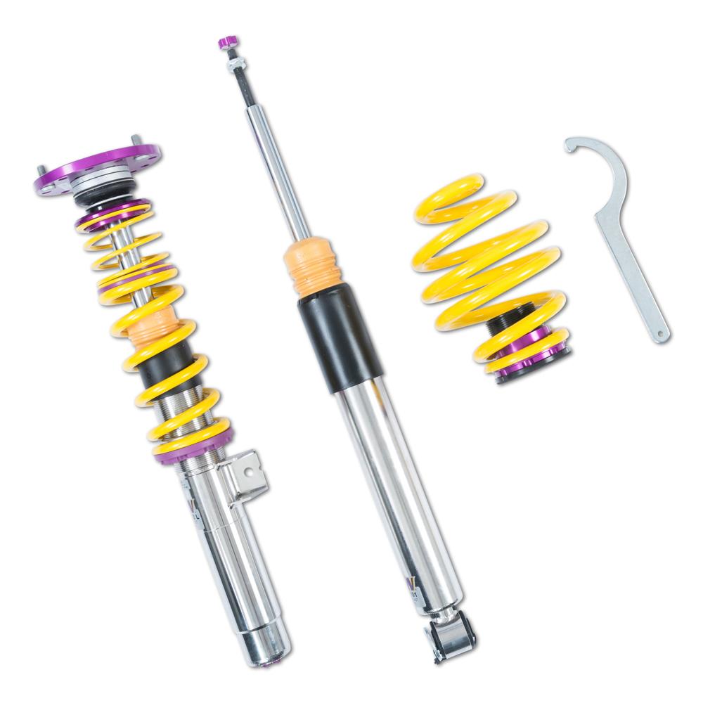 KW Coilover Kit V3 Clubsport w/ Top Mounts - BMW 3 Series (E46)
