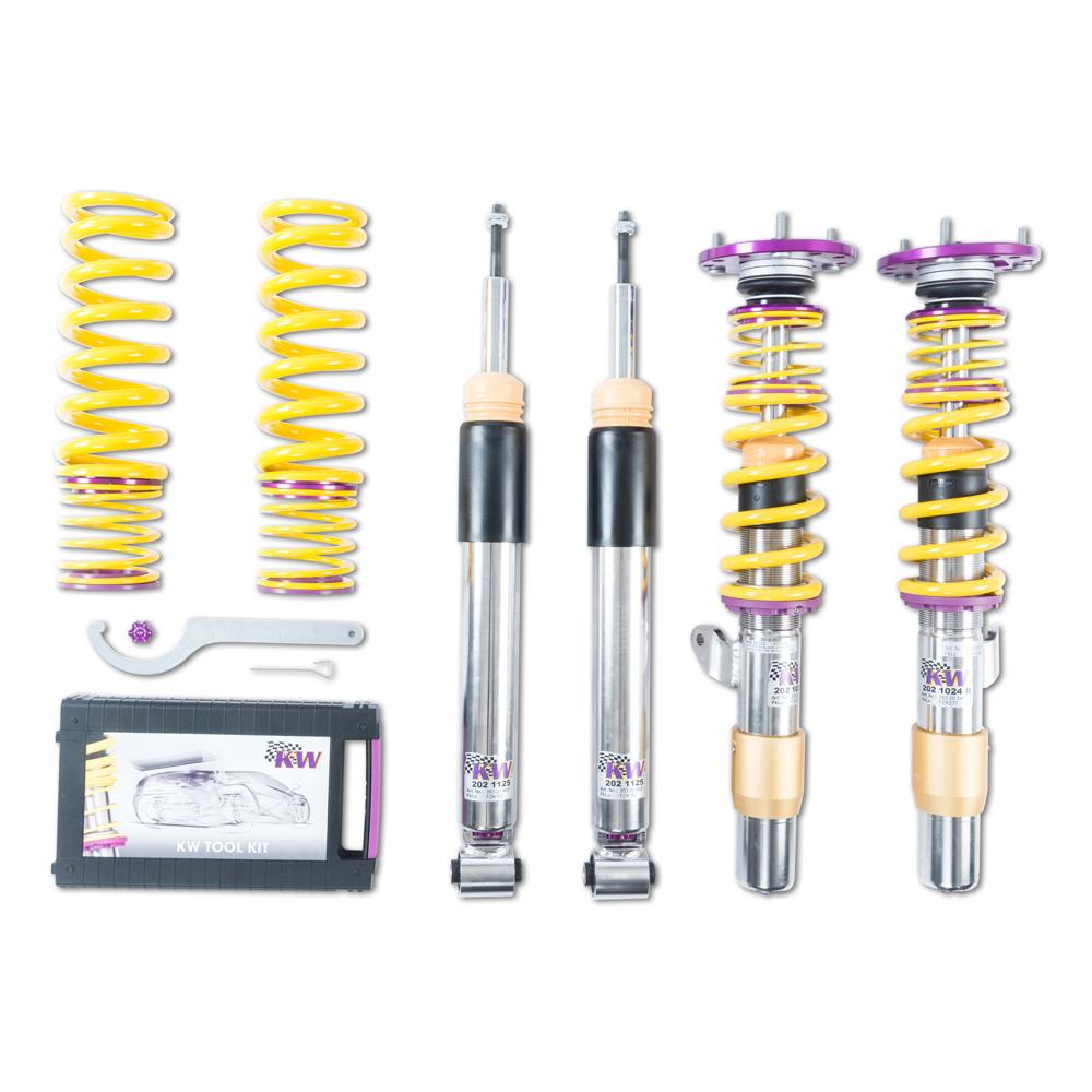 KW Coilover Kit V3 Clubsport w/ Top Mounts - BMW M3 (E90), BMW M3 (E93), BMW M3 (E92) (M3) [35220867]