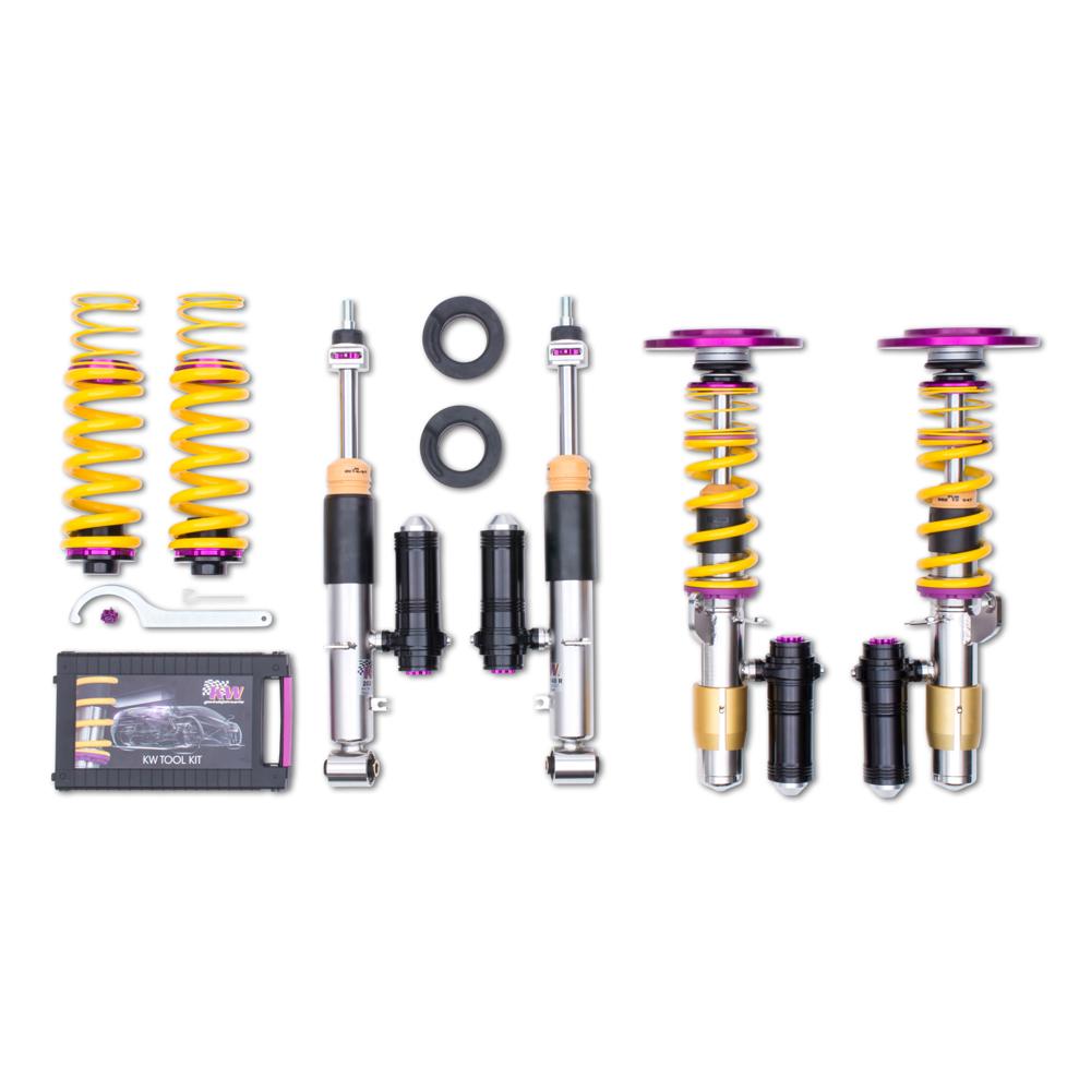 KW Coilover Kit V3 Clubsport w/ Top Mounts - BMW M3 (F80), BMW M4 (F82)