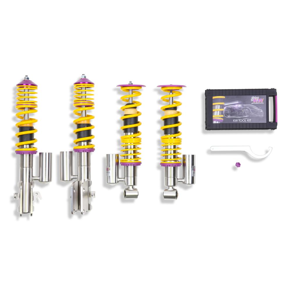 KW Coilover Kit V3 - Subaru IMPREZA Hatchback (G3, GR, GH), Subaru IMPREZA Saloon GR (G3) (2.5 WRX STI AWD (GRF), 2.5 WRX STI AWD)