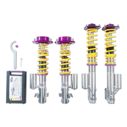 KW Coilover Kit V3 Clubsport w/ Top Mounts - Subaru IMPREZA Saloon GD (GD/GG, GD/GGS) (2.5 i WRX STI AWD, 2.5 WRX STi AWD (GDF))