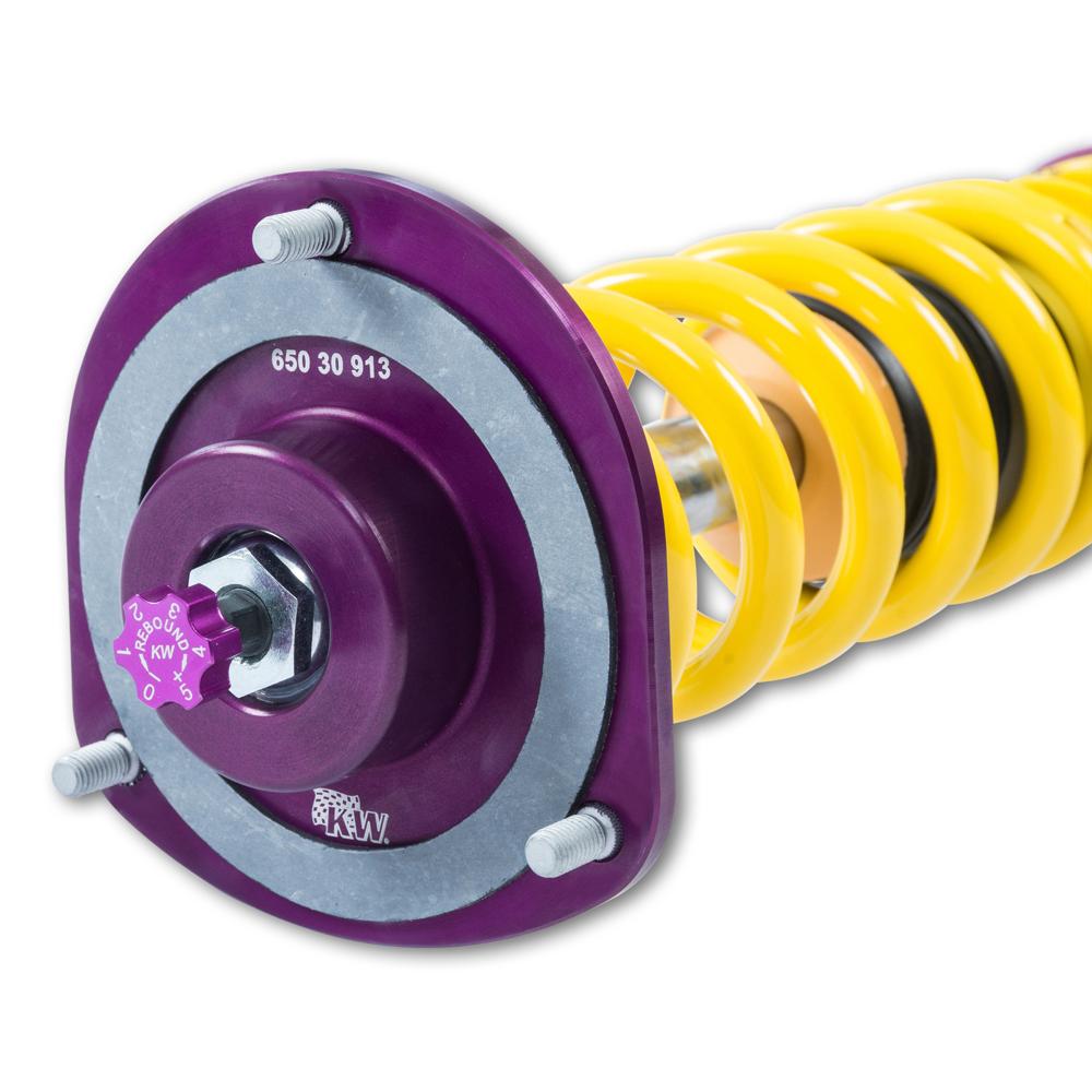 KW Coilover Kit V3 Clubsport w/ Top Mounts - Subaru IMPREZA Saloon GD (GD/GG, GD/GGS) (2.5 i WRX STI AWD, 2.5 WRX STi AWD (GDF))