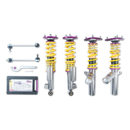 KW Coilover Kit V3 Clubsport w/ Top Mounts - Porsche 911 (996) (Carrera 4, Carrera 4S, Turbo)