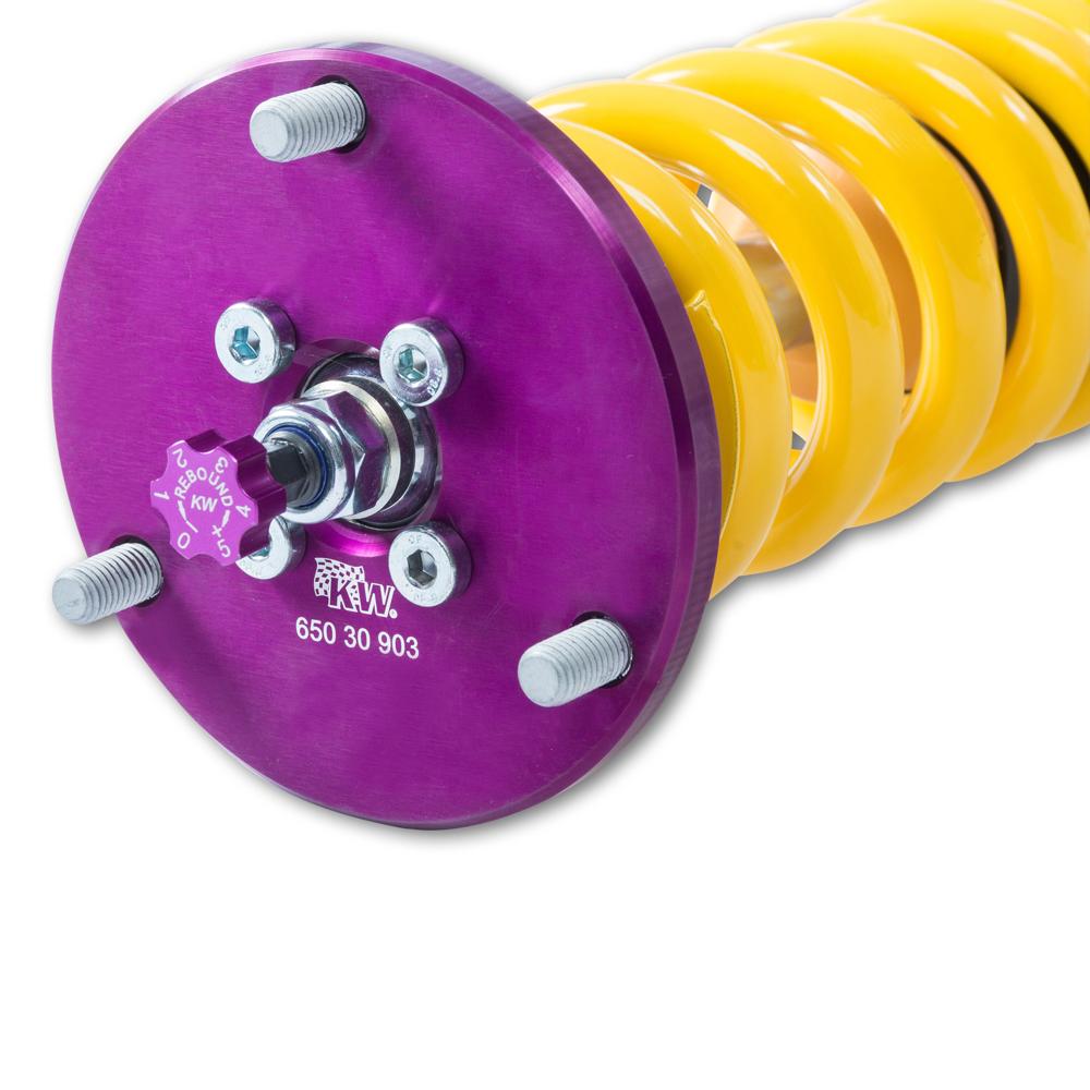 KW Coilover Kit V3 Clubsport w/ Top Mounts - Porsche 911 (996) (Carrera 4, Carrera 4S, Turbo)