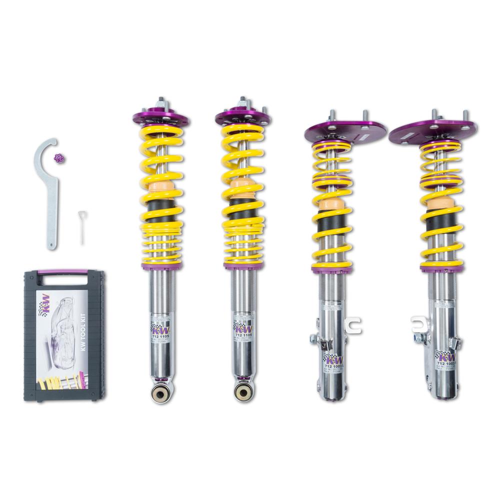 KW Coilover Kit V3 Clubsport w/ Top Mounts - Porsche 911 (964), Porsche 911 Convertible (964) +1 more (3.3 Turbo, 3.3 Turbo S, 3.6 Carrera +1 more)