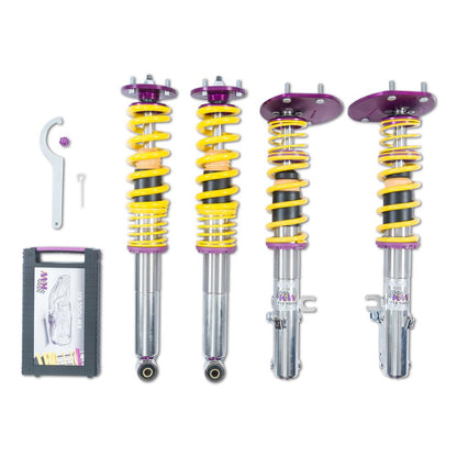 KW Coilover Kit V3 Clubsport w/ Top Mounts - Porsche 911 (964) (Carrera 4) [35271821]