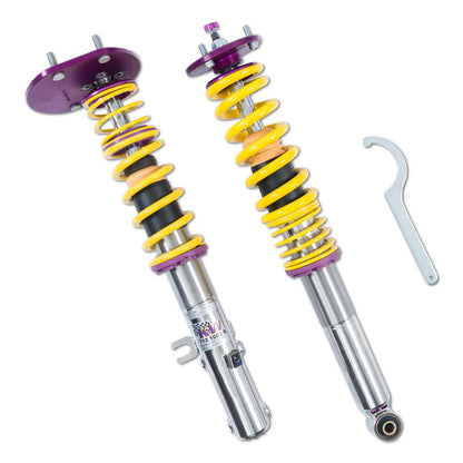 KW Coilover Kit V3 Clubsport w/ Top Mounts - Porsche 911 (964) (Carrera 4) [35271821]