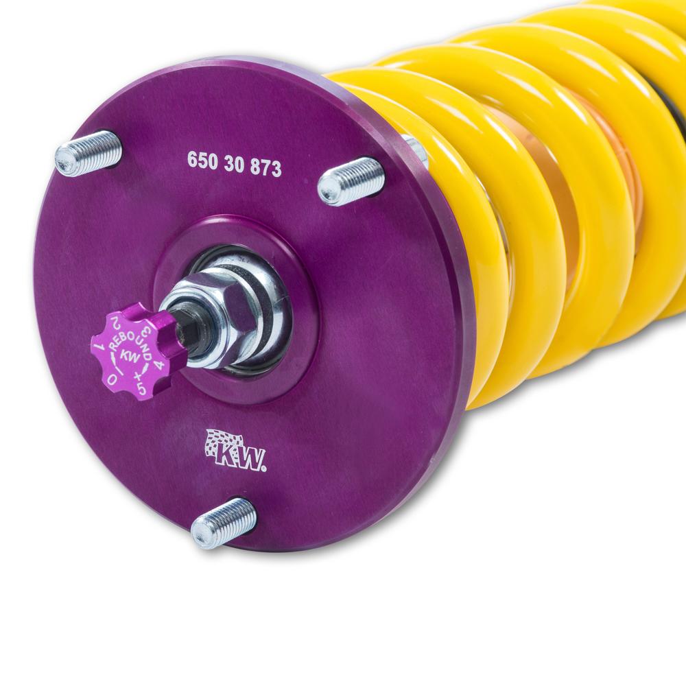 KW Coilover Kit V3 Clubsport w/ Top Mounts - Porsche 911 (964) (Carrera 4) [35271821]
