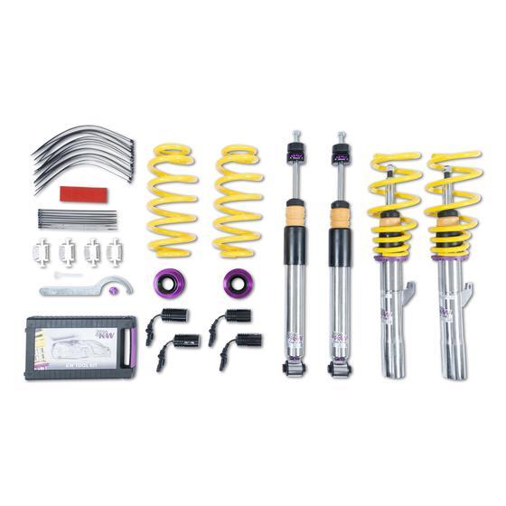 KW Coilover Kit V3 w/ Deactivation For Electronic Dampers - Audi Q3 (F3), Volkswagen Tiguan (5N), Volkswagen Tiguan (AD1)