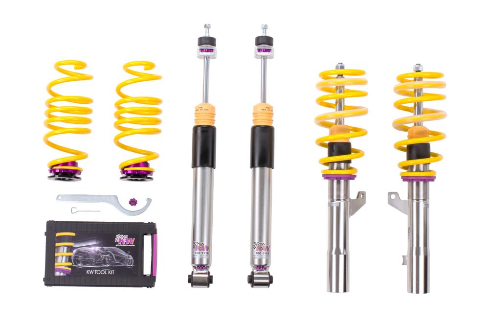 KW Coilover Kit V3 - Audi A3 Saloon (GY), Audi A3 Sportback (GY) +1 more (30 TDI, 35 TDI, 2.0 GTI +4 more)