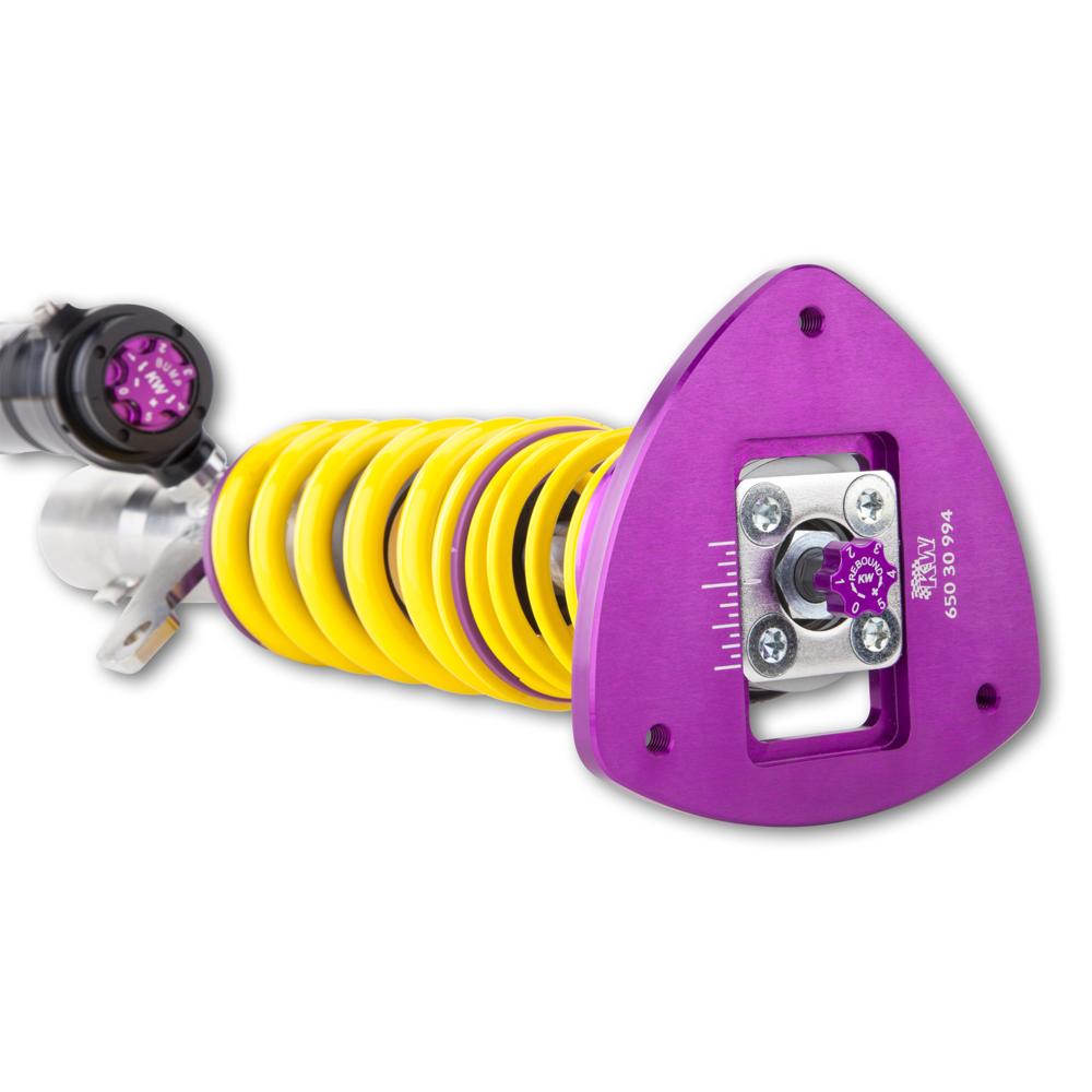 KW Coilover Kit V3 Clubsport w/ FA Top Mounts - Audi A3 (8V)