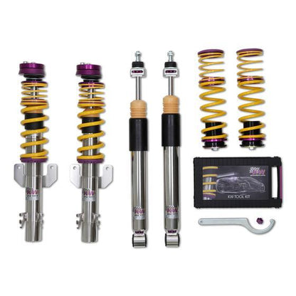 KW Coilover Kit V3 Clubsport w/ Top Mounts - Audi A1 (8X) (1.0 TFSI)