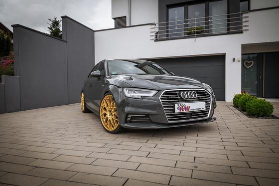 KW Coilover Kit V3 - Audi A3 (8V) (2.0 TFSI) (50mm front axle strut, not for electronic damping)