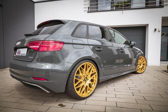 KW Coilover Kit V3 - Audi A3 (8V) (2.0 TFSI) (50mm front axle strut, not for electronic damping)