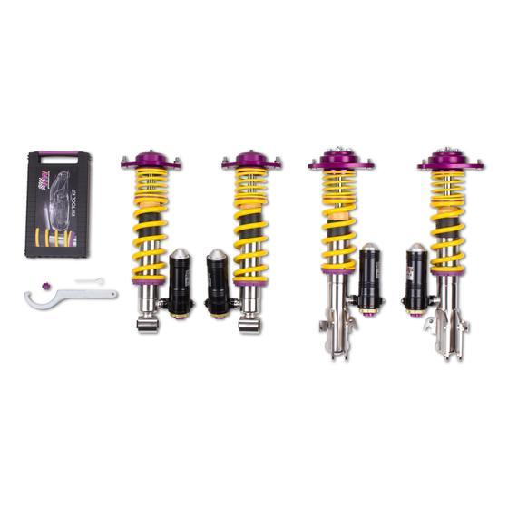 KW Coilover Kit V4 Clubsport w/ Top Mounts - Subaru IMPREZA Hatchback (G3, GR, GH), Subaru IMPREZA Saloon GR (G3) (1.5 AWD, 2.0 AWD, 2.0 D AWD +6 more)