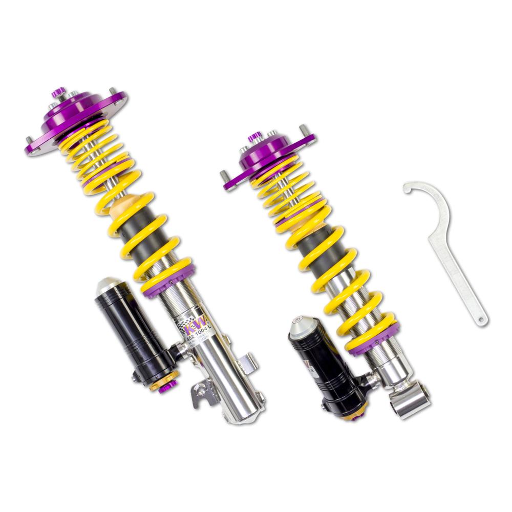KW Coilover Kit V4 Clubsport w/ Top Mounts - Subaru IMPREZA Hatchback (G3, GR, GH), Subaru IMPREZA Saloon GR (G3) (2.5 WRX STI AWD (GRF), 2.5 WRX STI AWD)