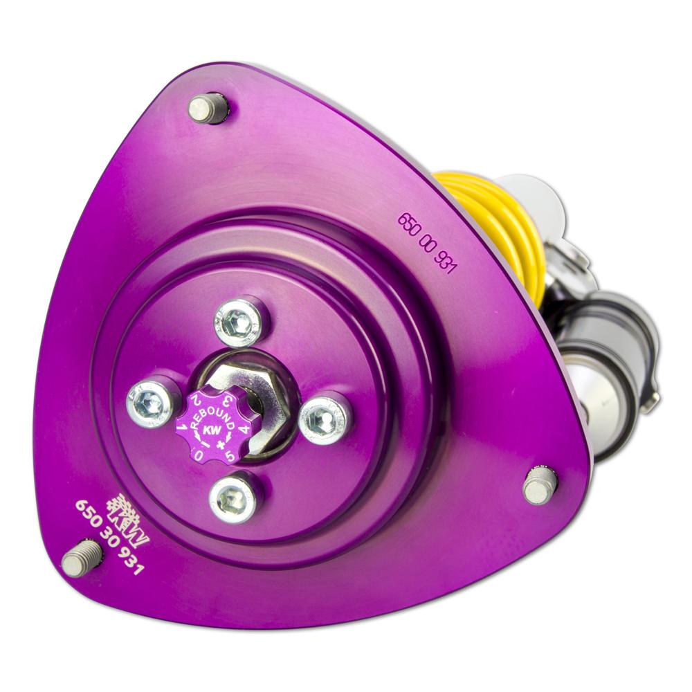 KW Coilover Kit V4 Clubsport w/ Top Mounts - Subaru IMPREZA Hatchback (G3, GR, GH), Subaru IMPREZA Saloon GR (G3) (2.5 WRX STI AWD (GRF), 2.5 WRX STI AWD)