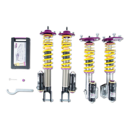 KW Coilover Kit V4 Clubsport w/ Top Mounts - Mitsubishi CARISMA Saloon (DA), Mitsubishi LANCER VII (CS_A, CT_A)